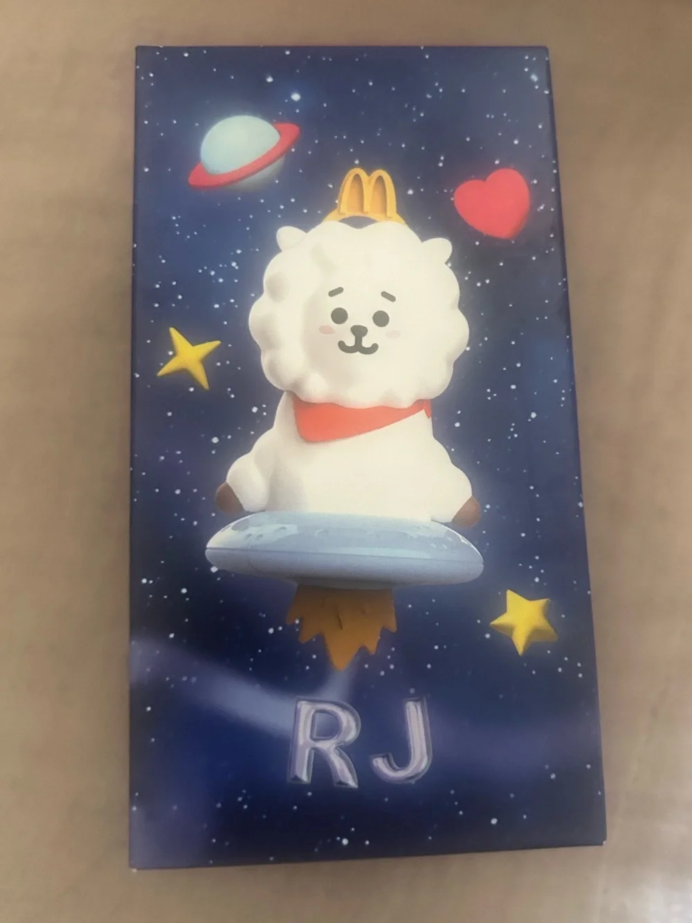 NIB McDonald's RJ BT21 BTS Toy